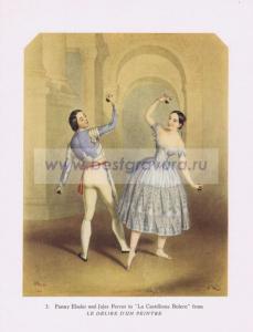 03 Фанни Эльслер и Жюль Перро в кастильском болеро из балета Мечта художника.jpg