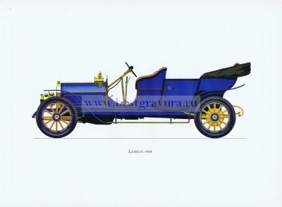 Лянча (Lancia) 1909 года.
