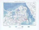 065-4 Карта, Дания, Копенгаген, пролив Эресунн (Зунд) и Лизефьорд.jpg