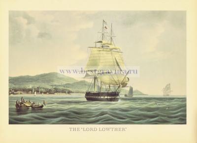 Британский парусник "Лорд Лаутер".