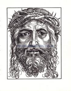 Портрет Христа в терновом венке.