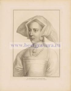Портрет королевы Англии Марии I Тюдор.