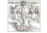 Христос на кресте с тремя ангелами.