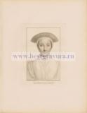 Портрет королевы Англии Анны Клевской.