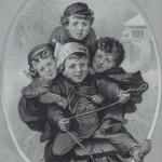 Файт Фроер. "Друзья зимы", ок. 1860 г.
