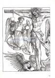 Христос на кресте с тремя ангелами, деталь.