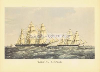 Клиперы "Таепинг" и "Ариэль".