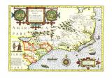 14 Карта Вирджинии и Флориды.